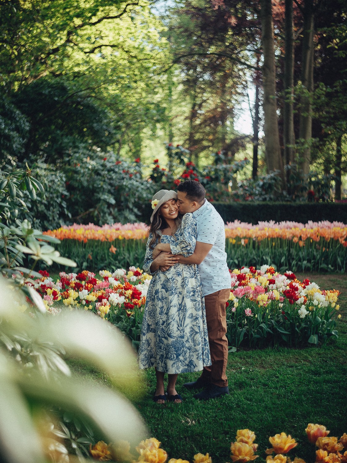 Marriage Proposal Photoshoot at Keukenhof