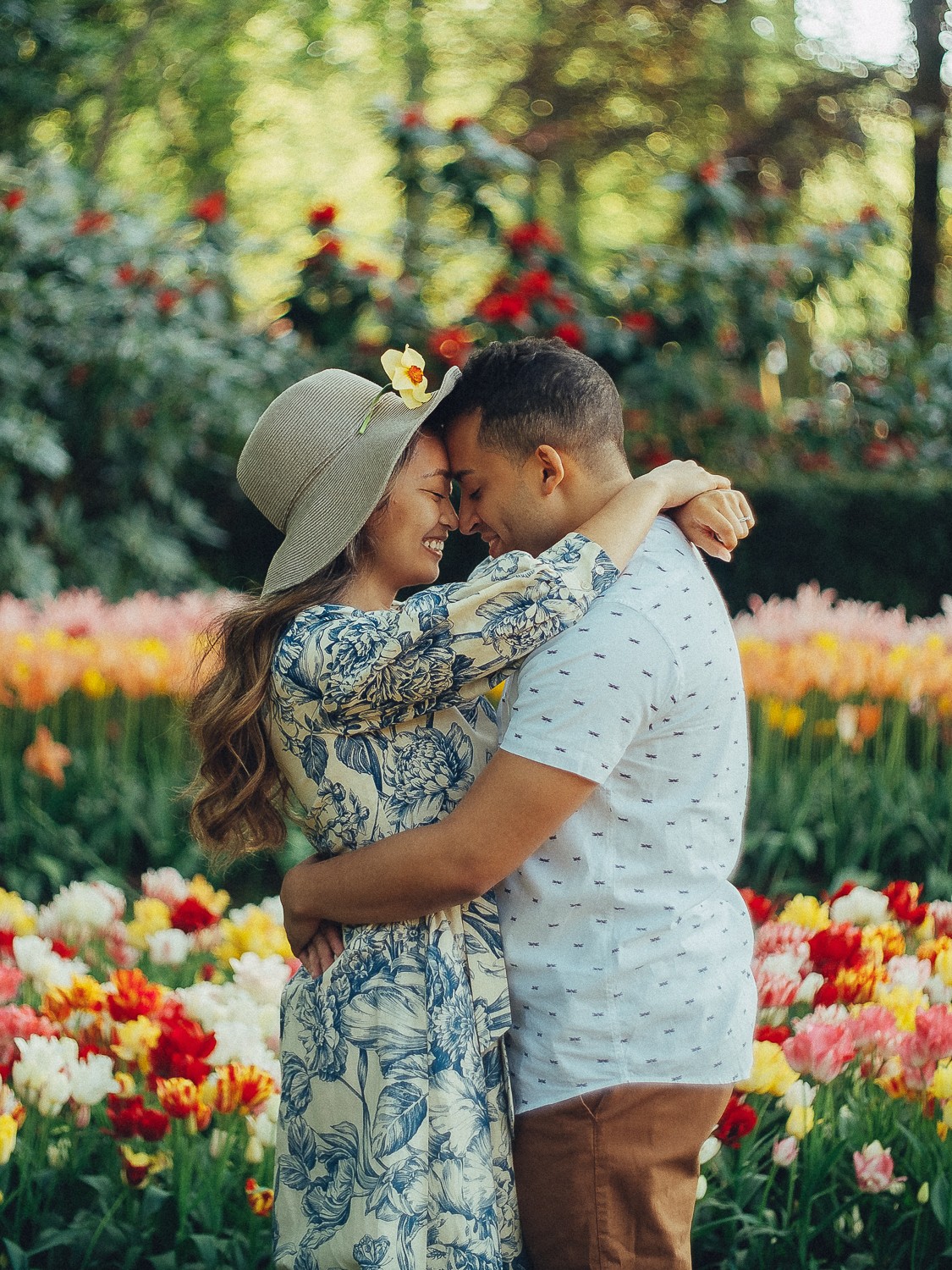 Candid Proposal Photography at Keukenhof