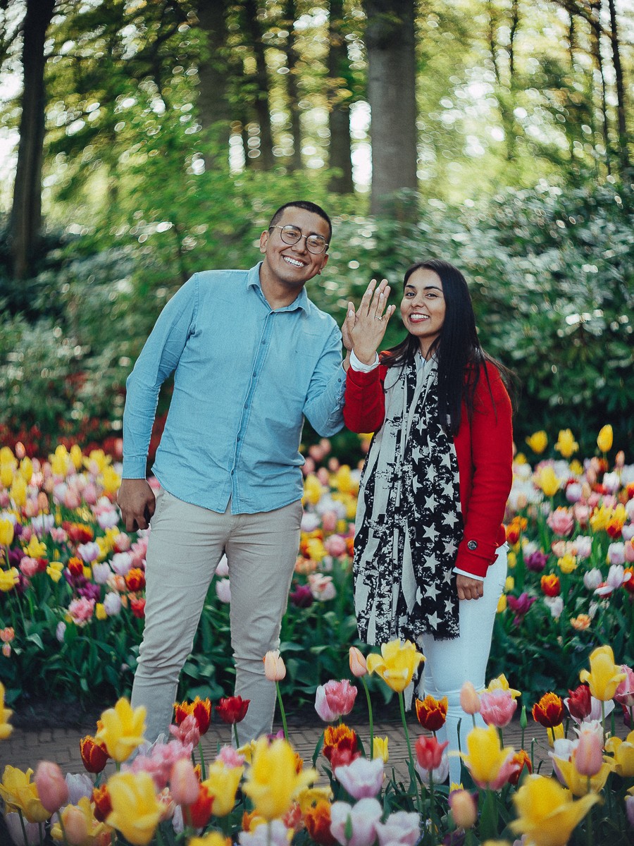 Creative Proposal Photographer at Keukenhof