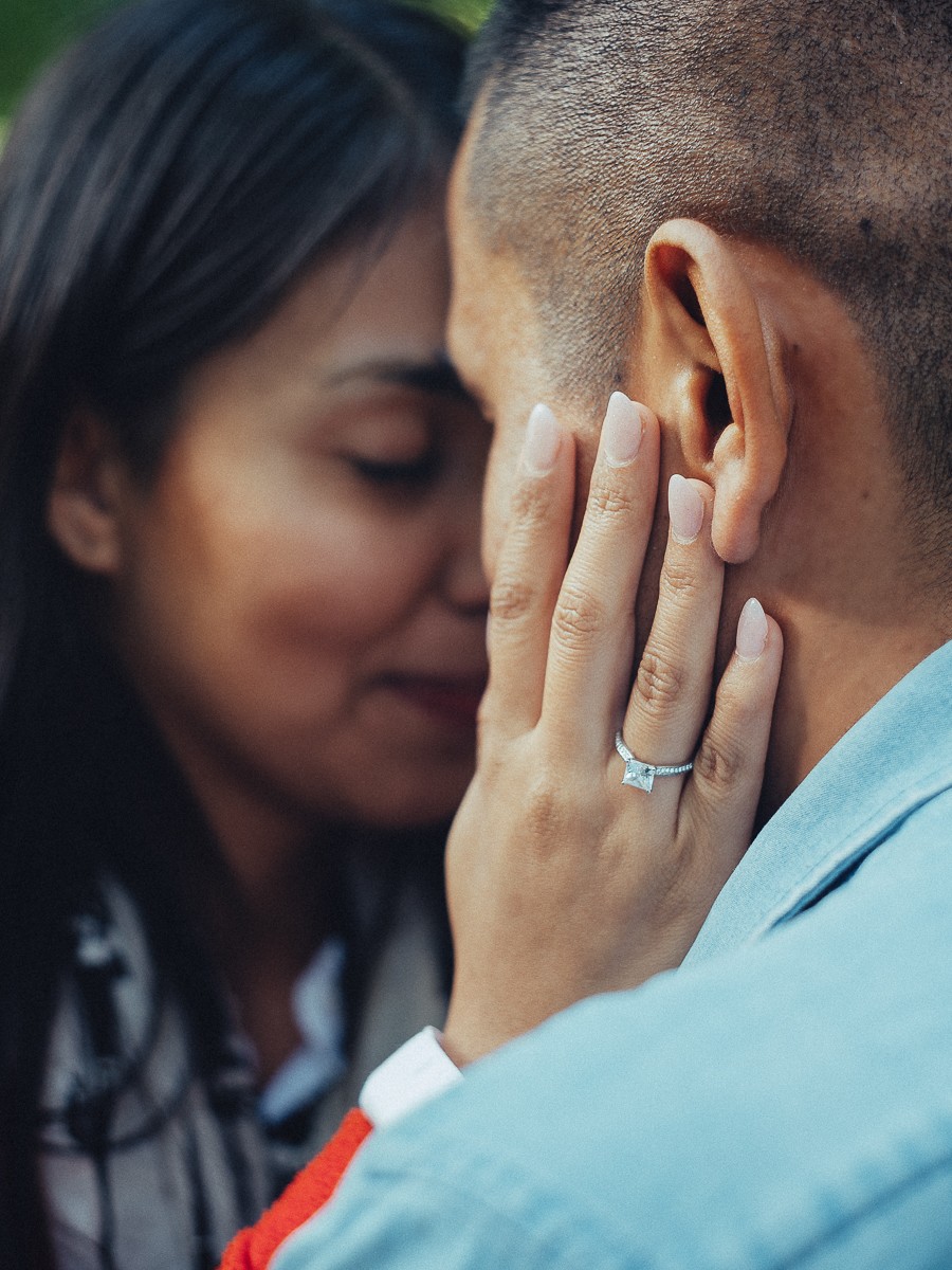 Unstaged Couple Proposal Photoshoot