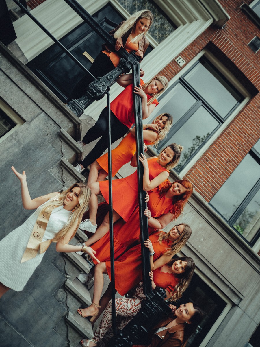 Creative Bachelor Party Pictures in Amsterdam