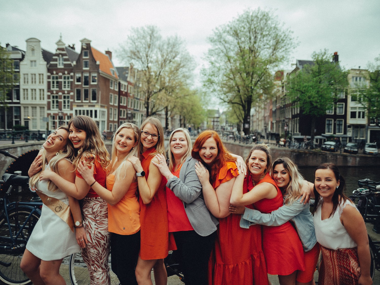 Fun Hen’s Party Photo Session in Amsterdam