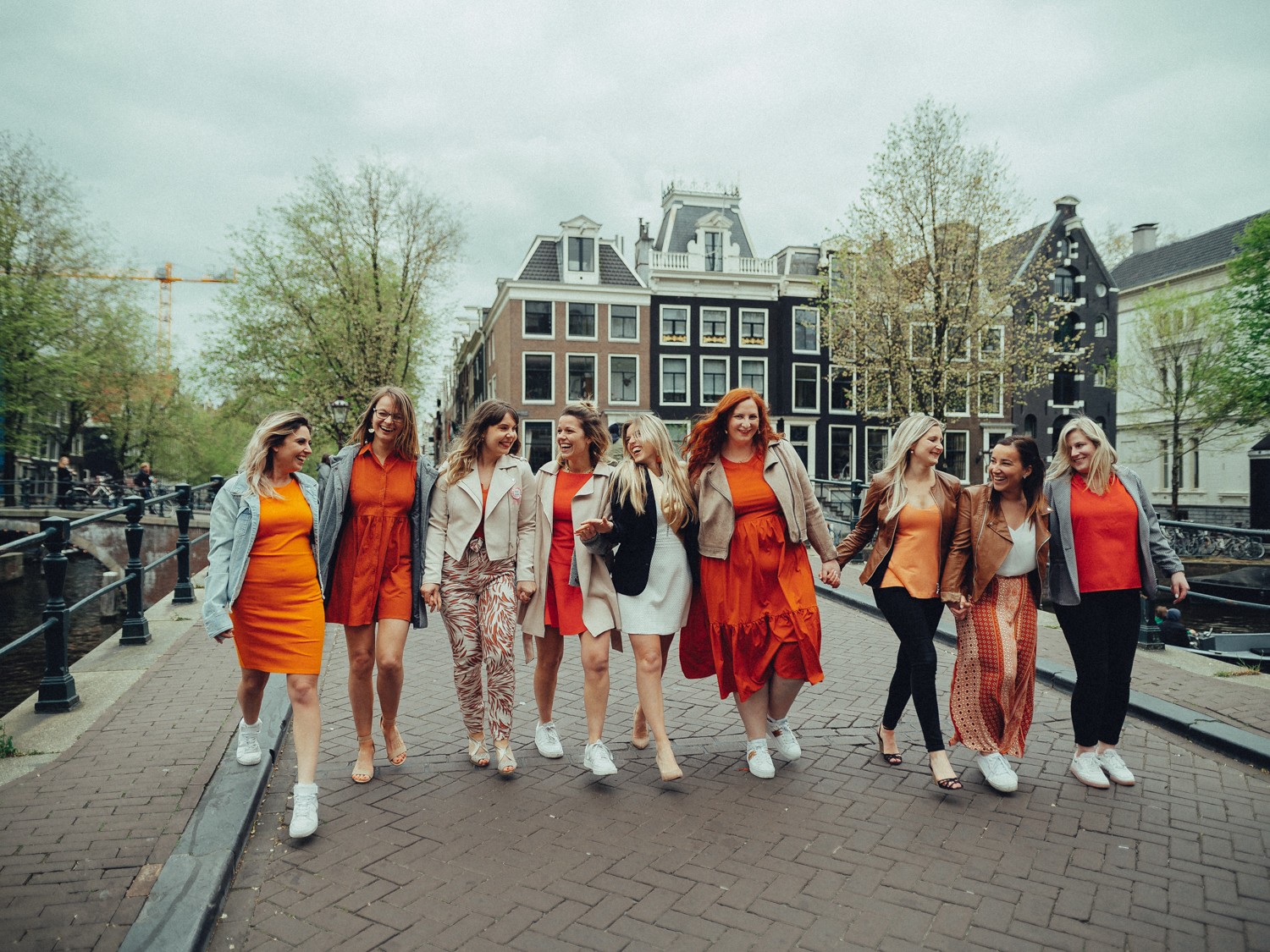 Vibrant Hen’s Party Photos in Amsterdam