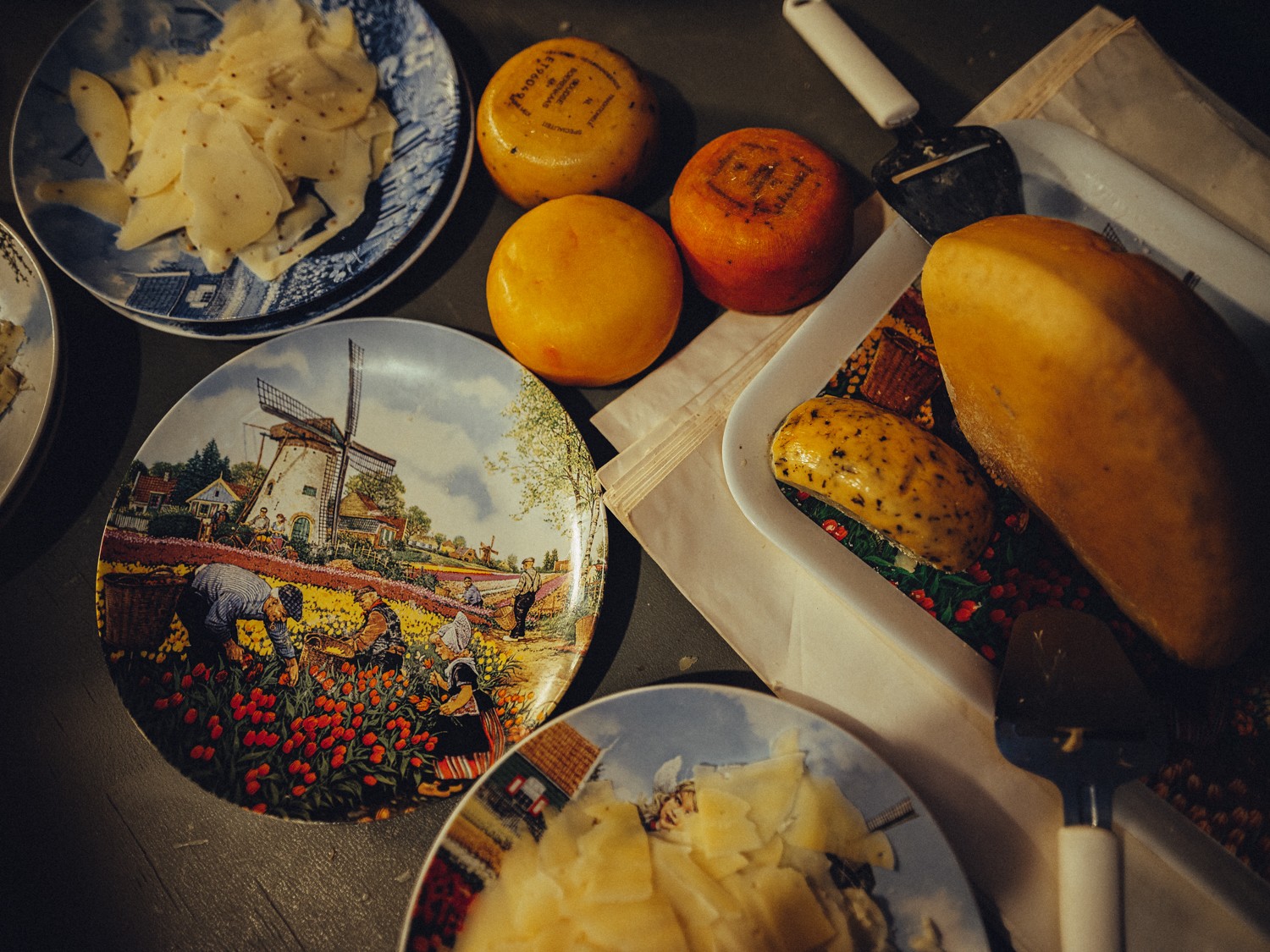 Engaging Business Branding Photography with Clogs and Cheese