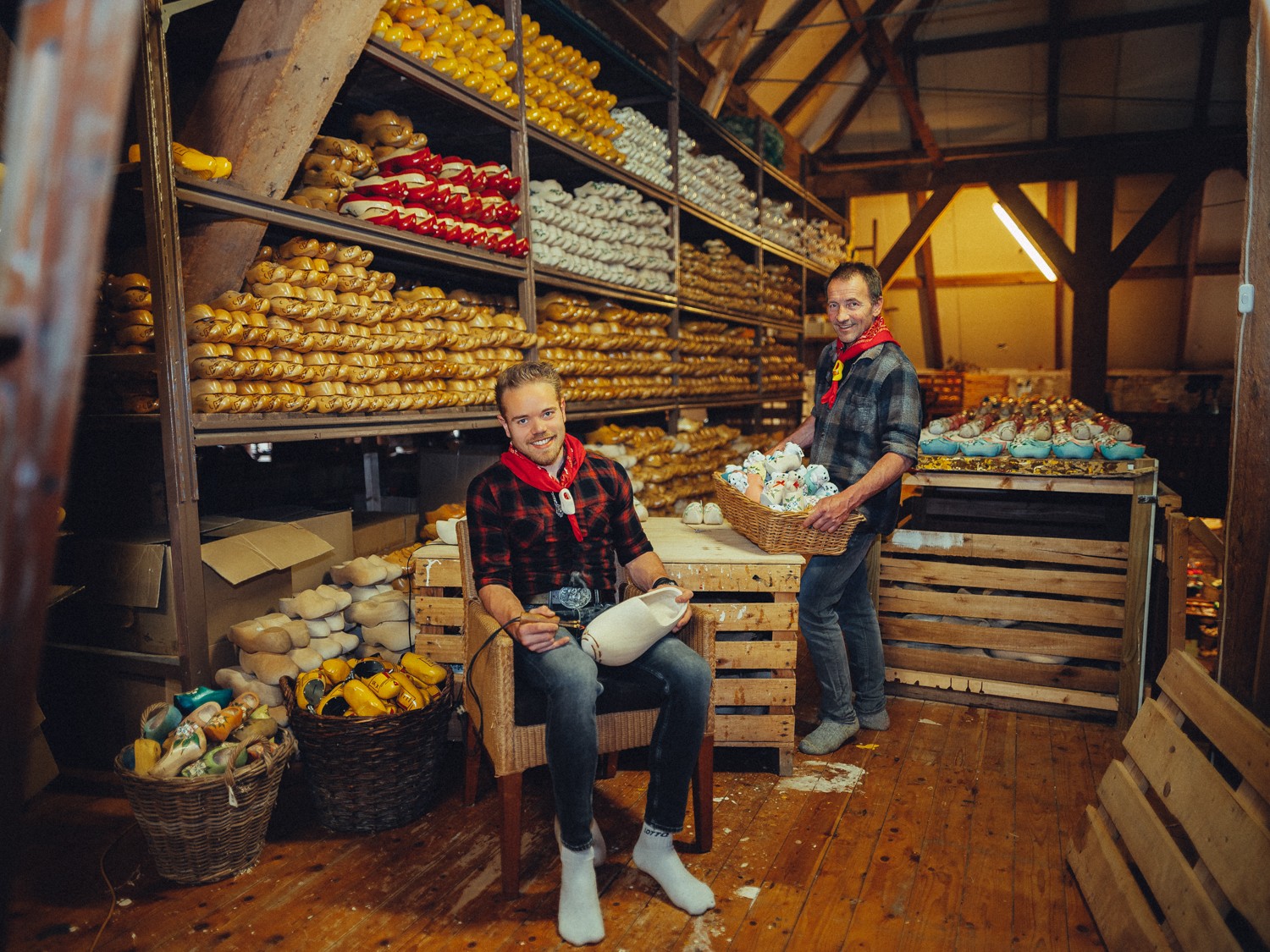 Compelling Business Portraits at Dutch Clog Farm
