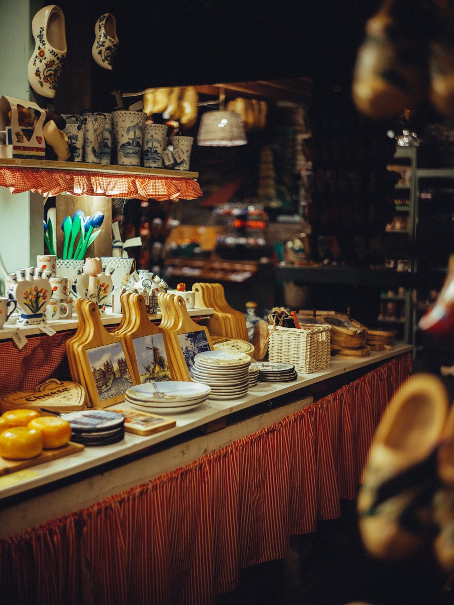 Tourist Shop Business Branding Photoreportage in Amsterdam