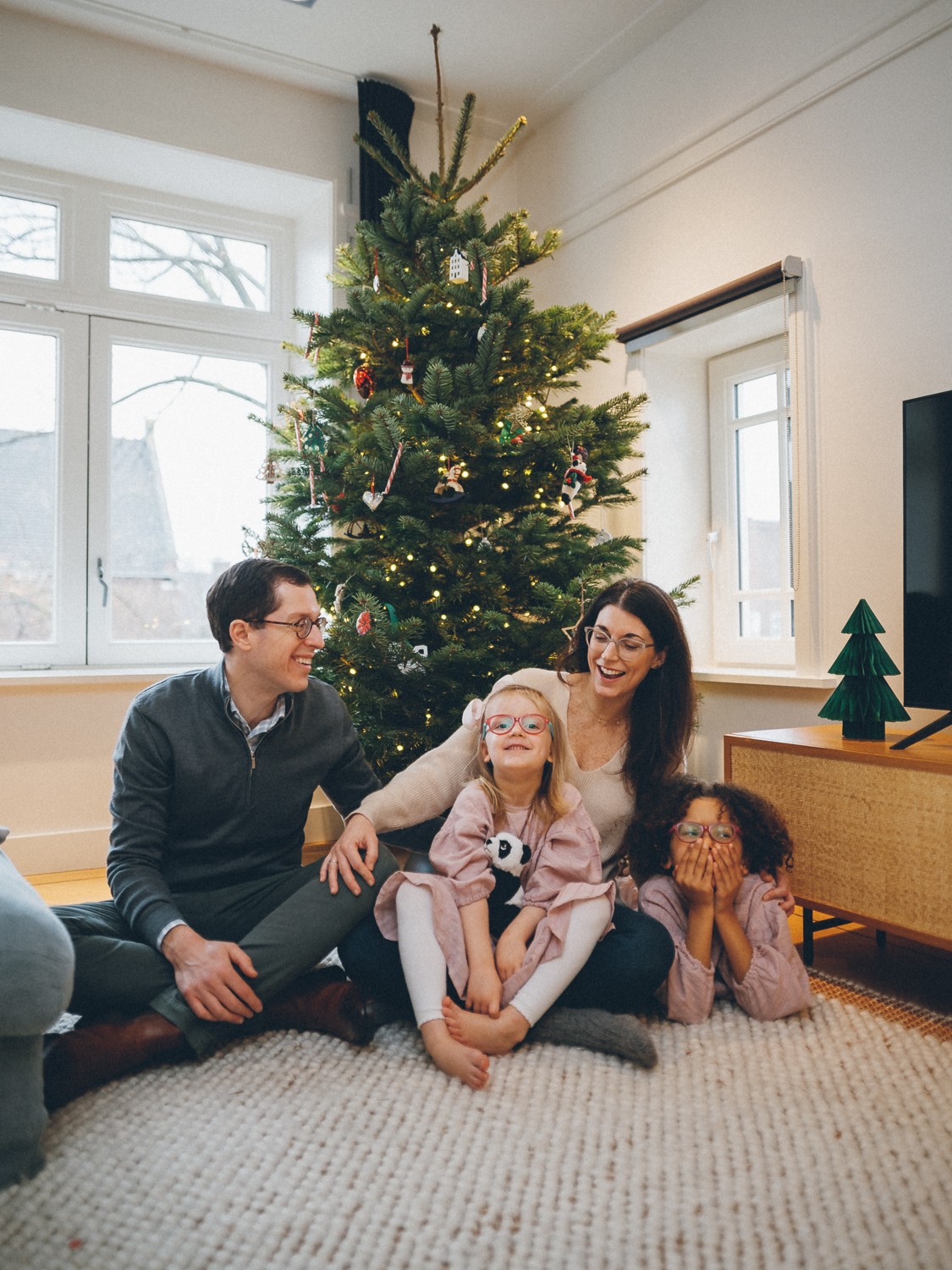 Christmas Family Photoshoot at Home