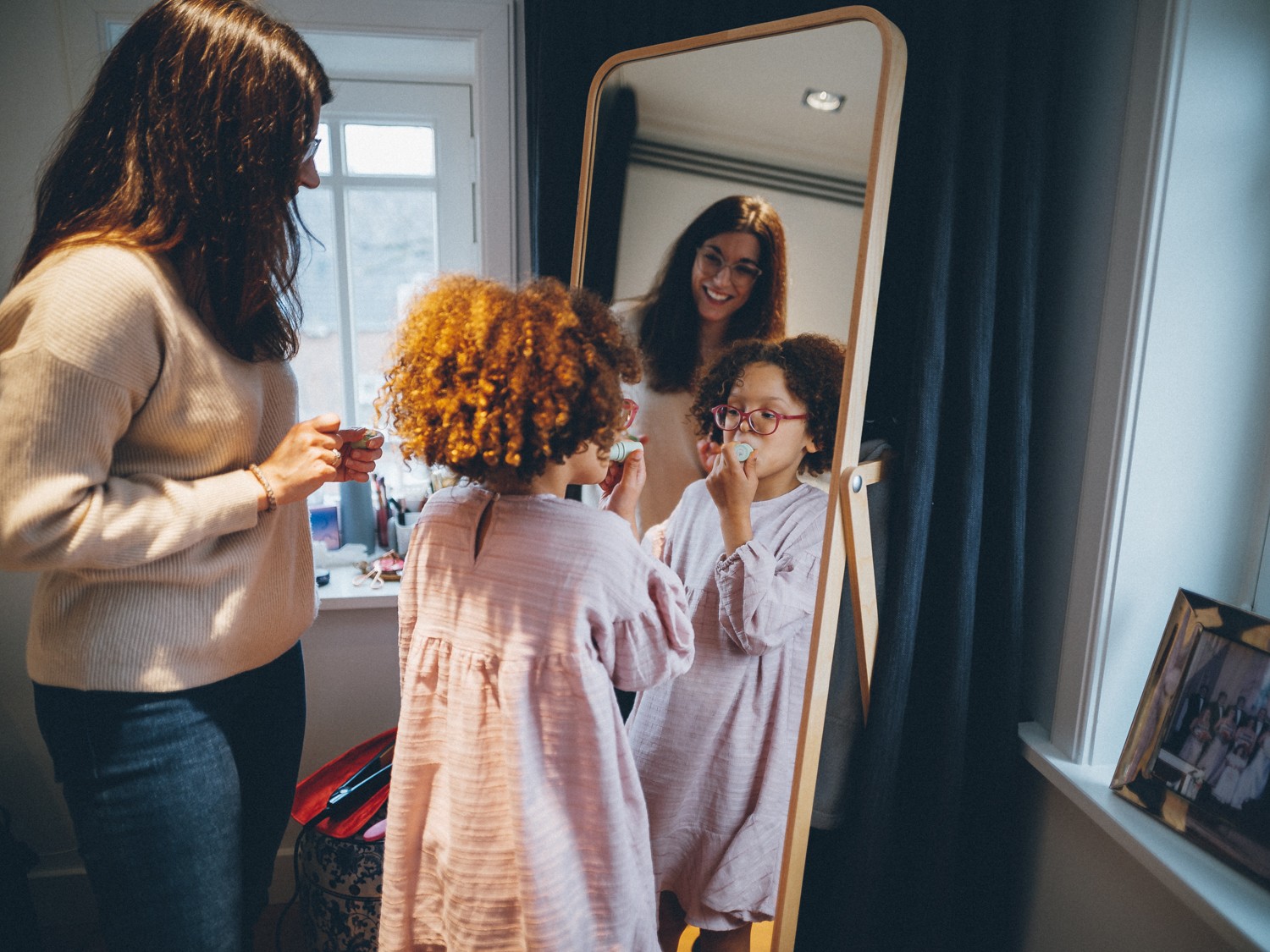 Creative Family Portraits at Home