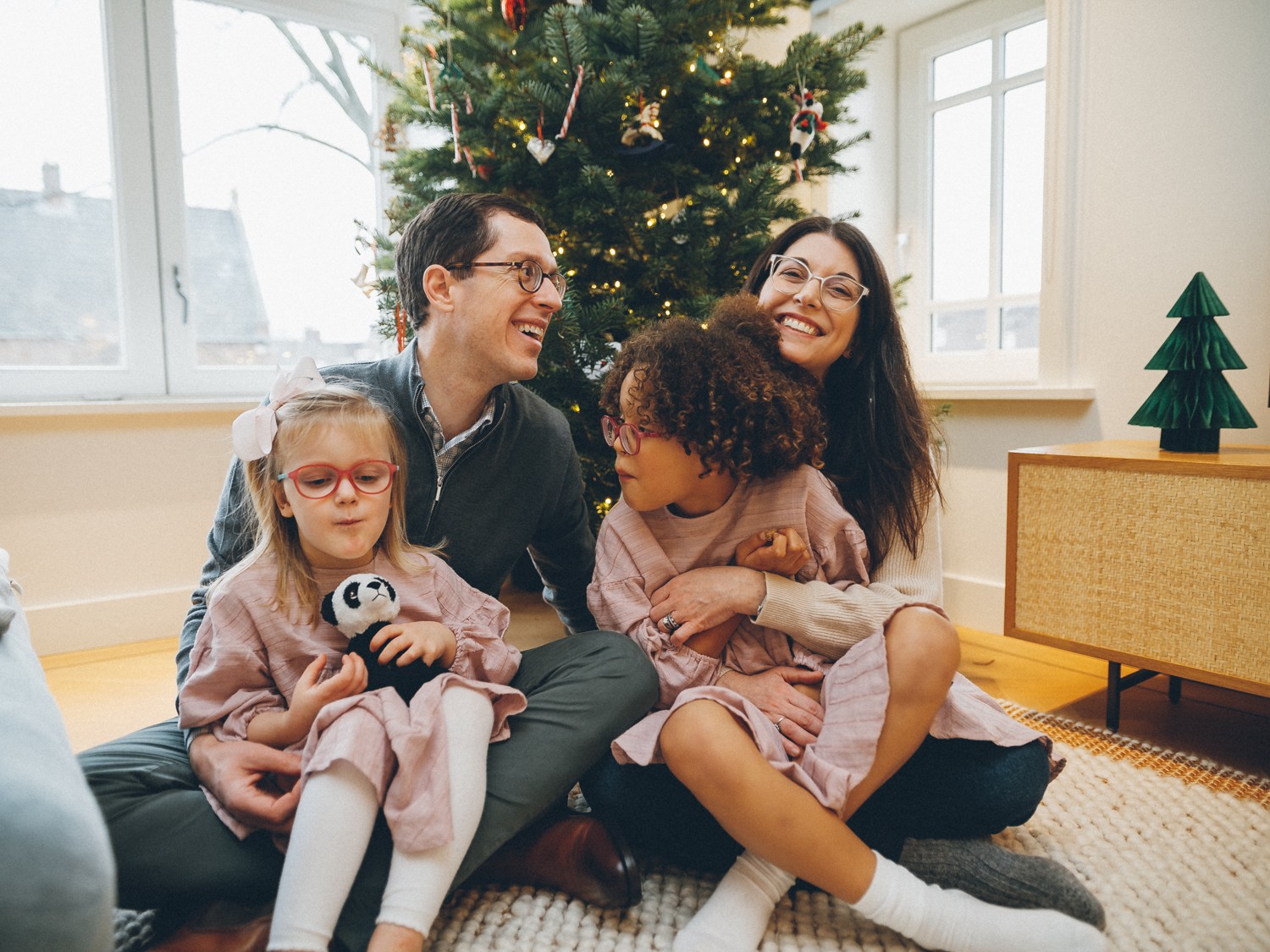 Creative X-mas Family Pictures at Home