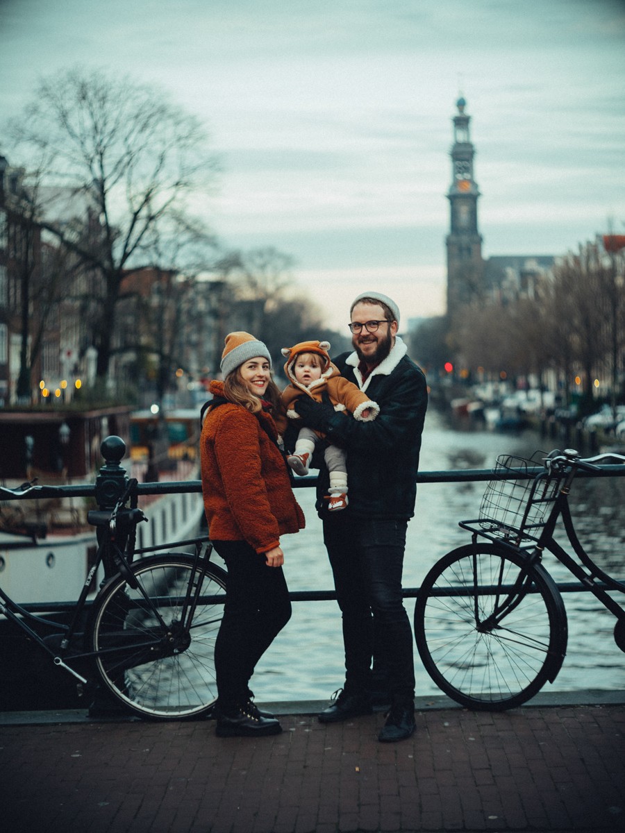 Amsterdam Family Photography During Winter