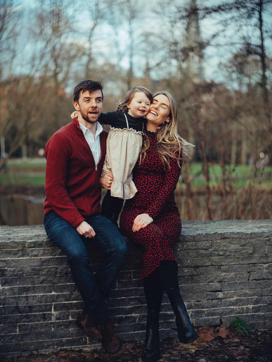 Spontaneous Family Portraits in Vondelpark
