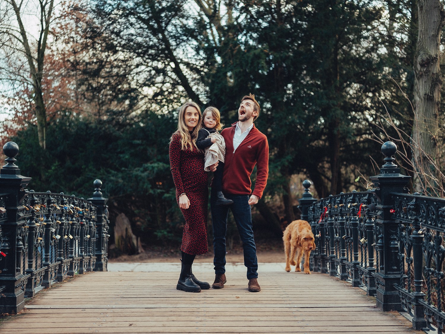 Natural Pregnancy Photos in Amsterdam Park