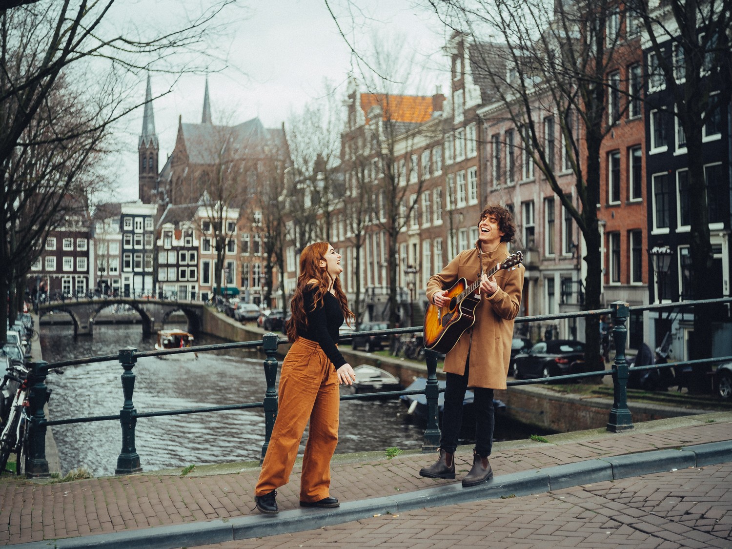 Enjoyable Couple Photoshoot Amsterdam