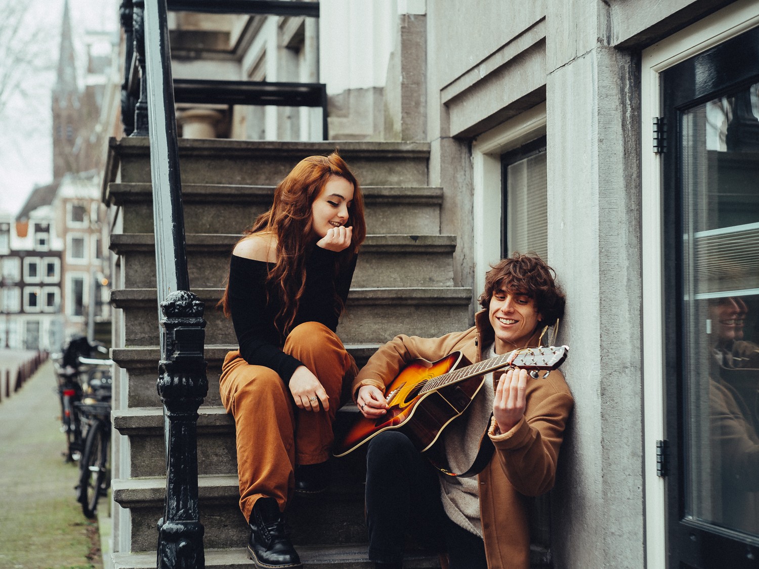 Romantic Amsterdam Couple Photography