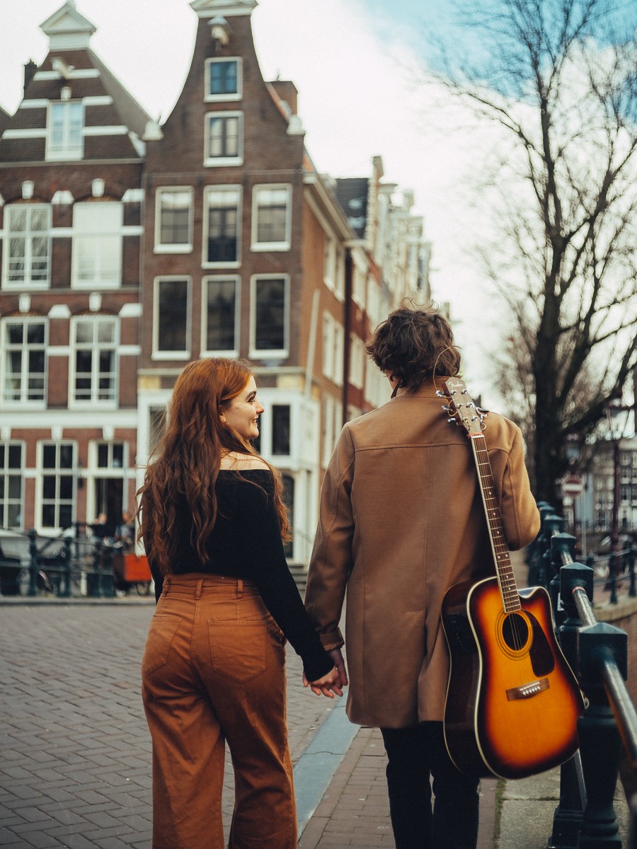 Elegant Couple Portraits Amsterdam