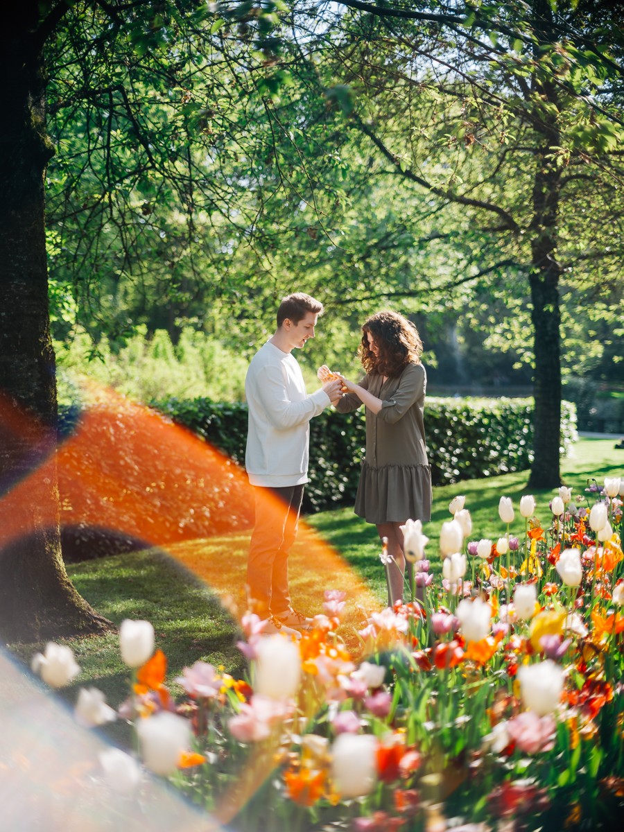 Cinematic Style Proposal Photography Keukenhof