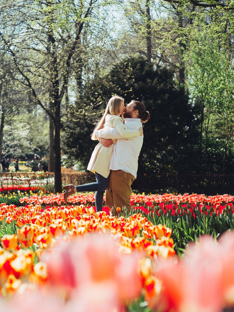 Tulips Proposal Photo Session