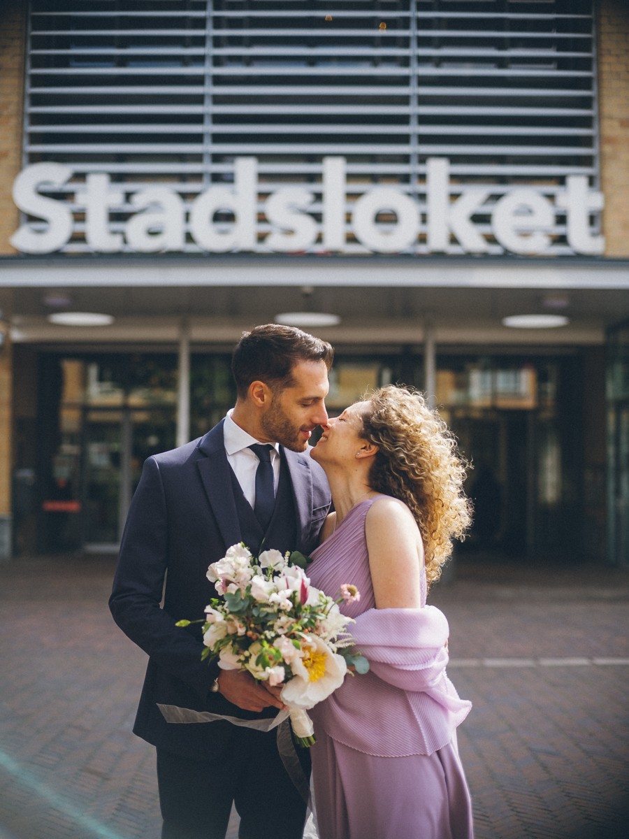 Atmospheric Wedding Photoshoot in Haarlem