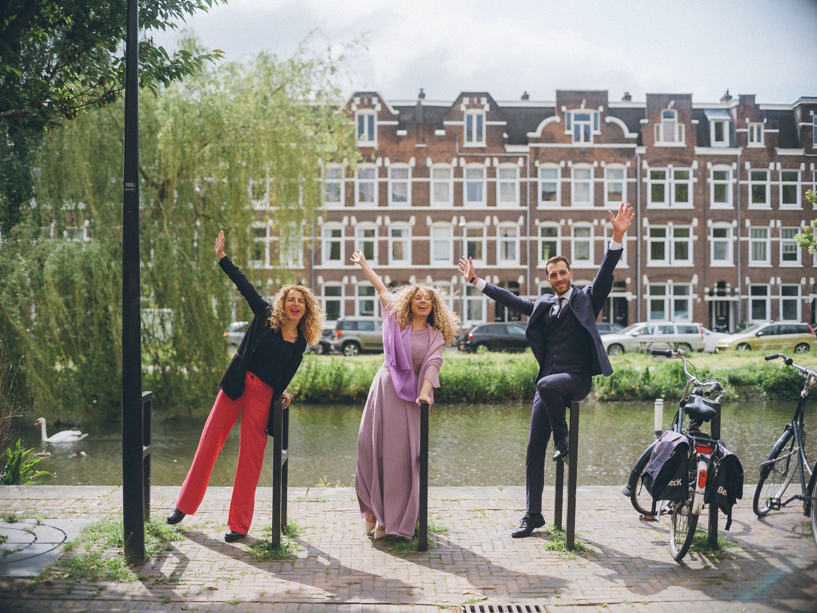 Spontaneous Wedding Photos Haarlem