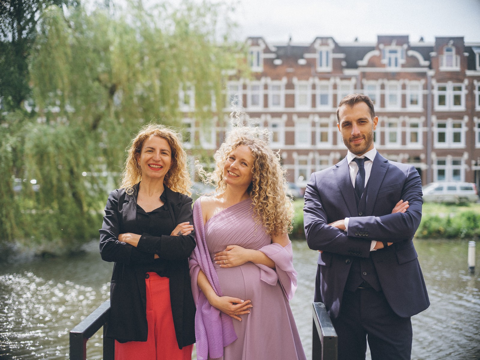Haarlem Vibrant Wedding Portraits