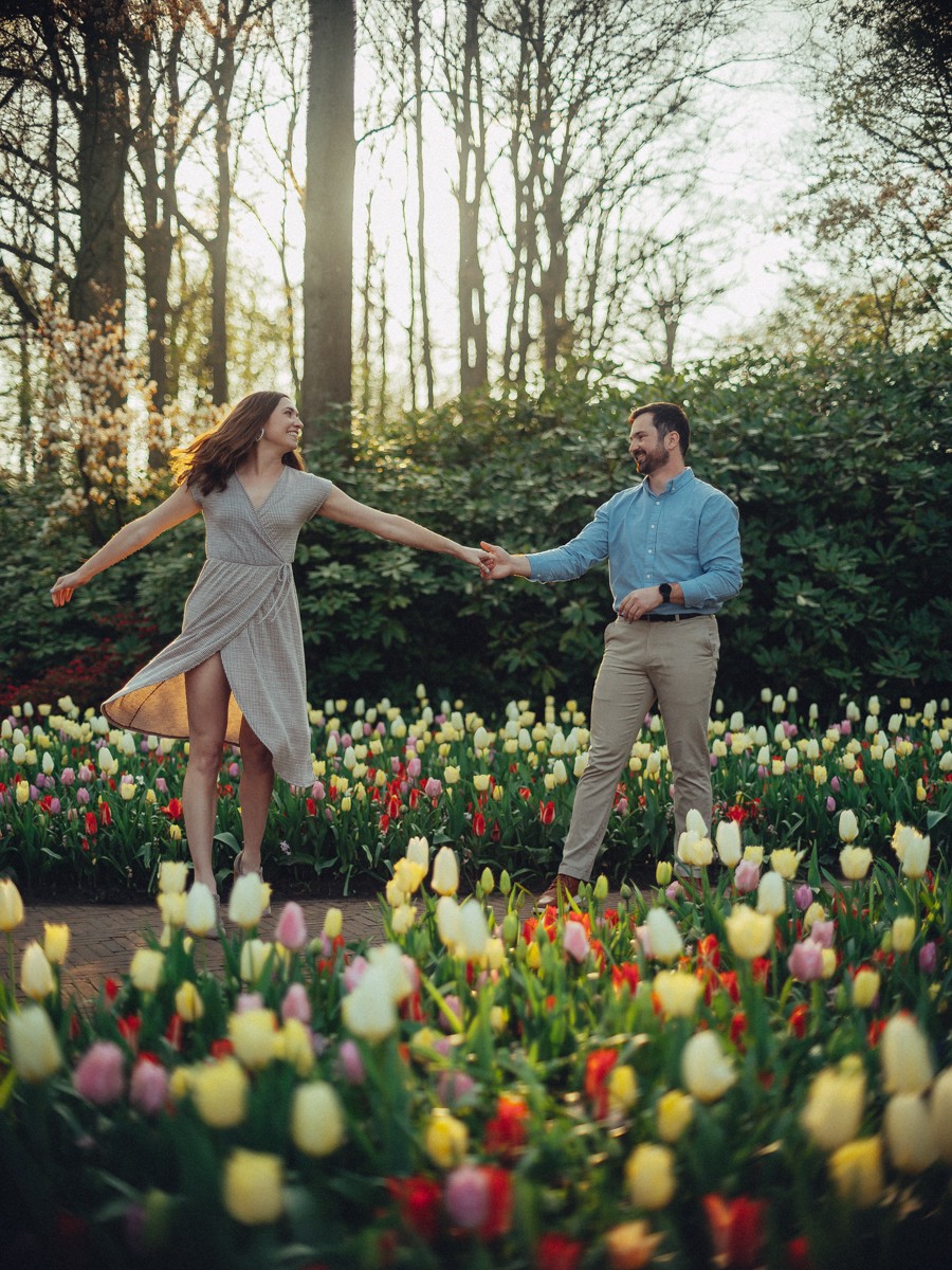 Keukenhof Surprise Proposal