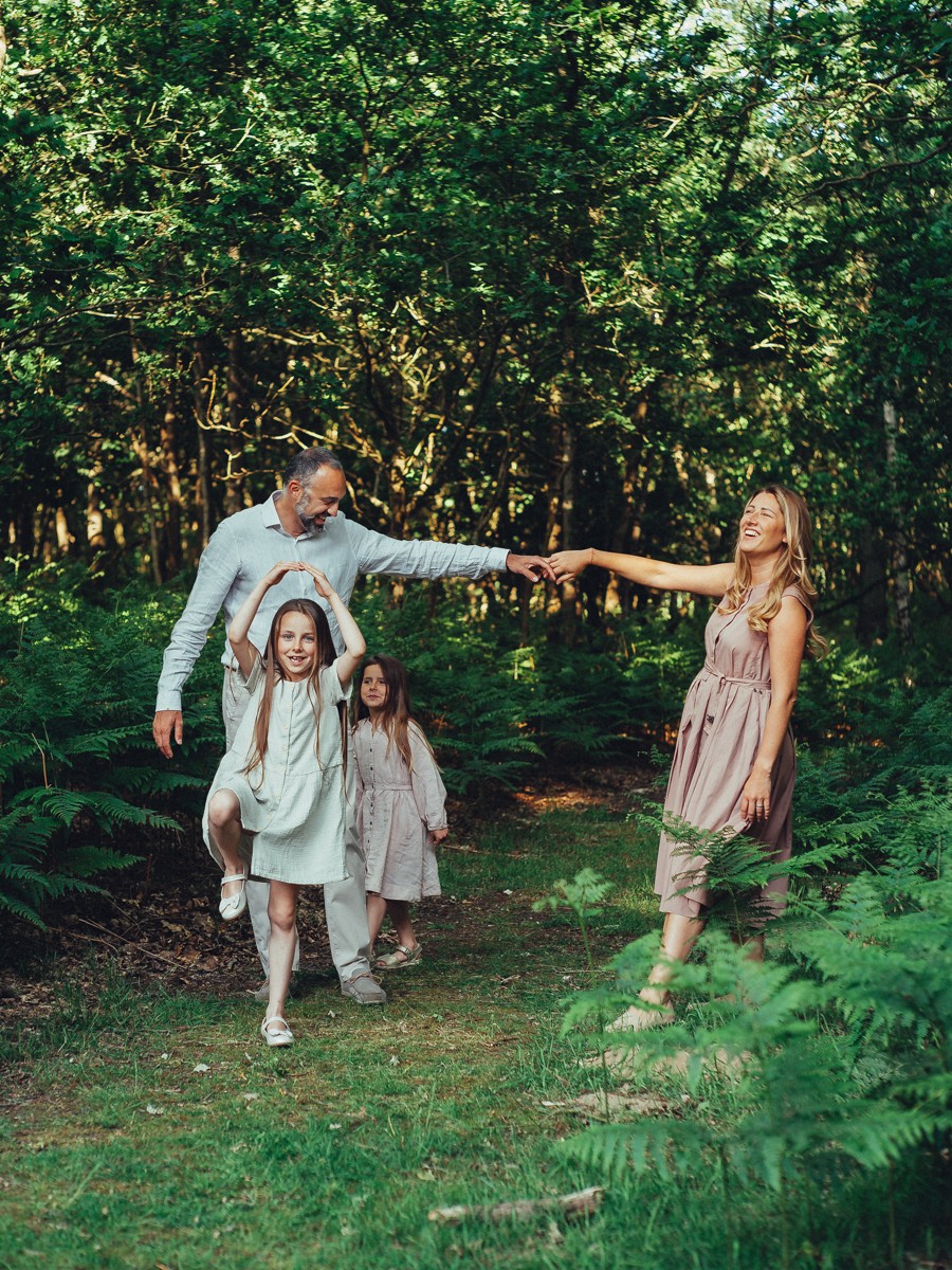 Storytelling Family Photo Session Nature