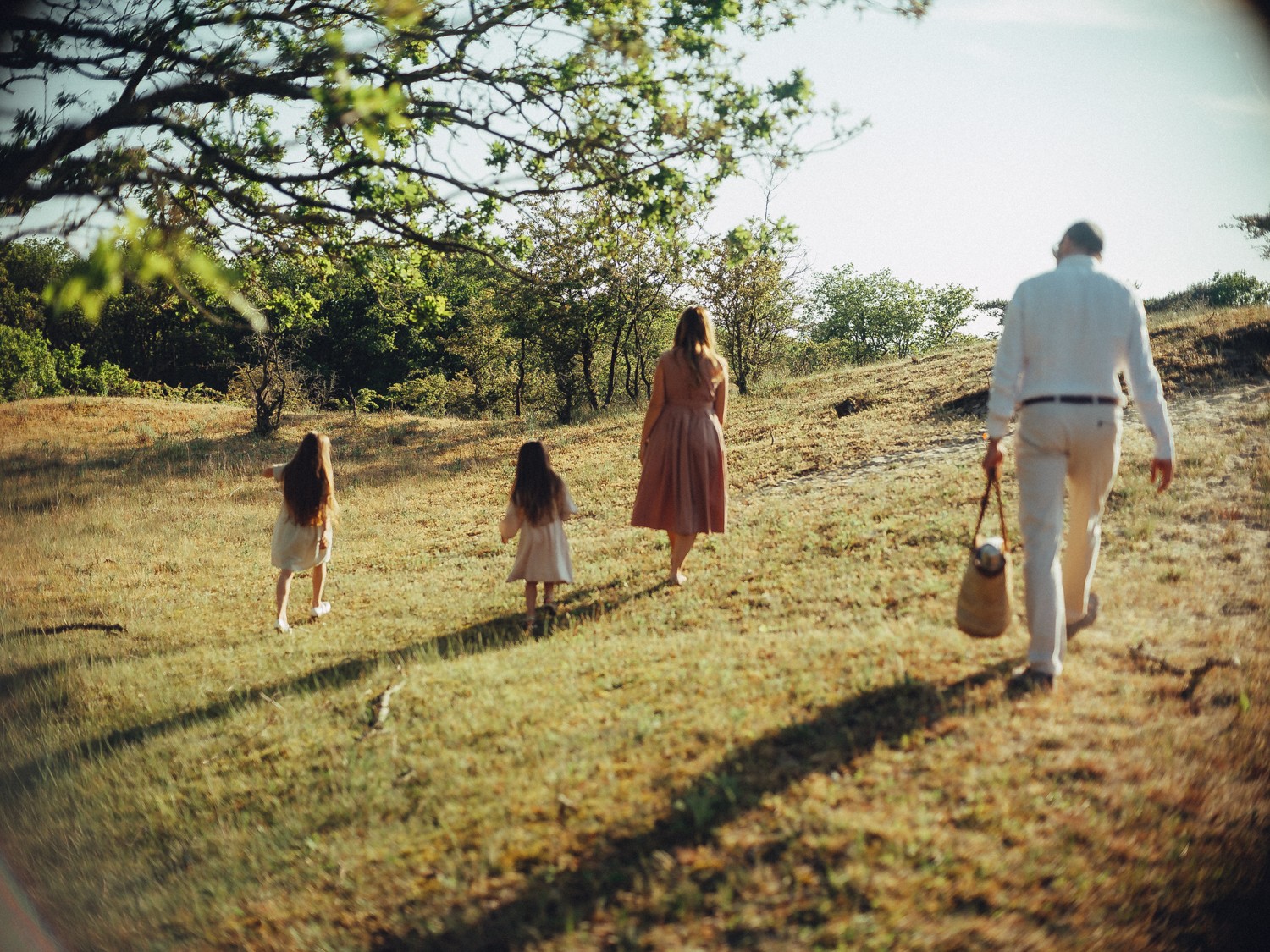 Unstaged Family Pictures In Dutch Dunes