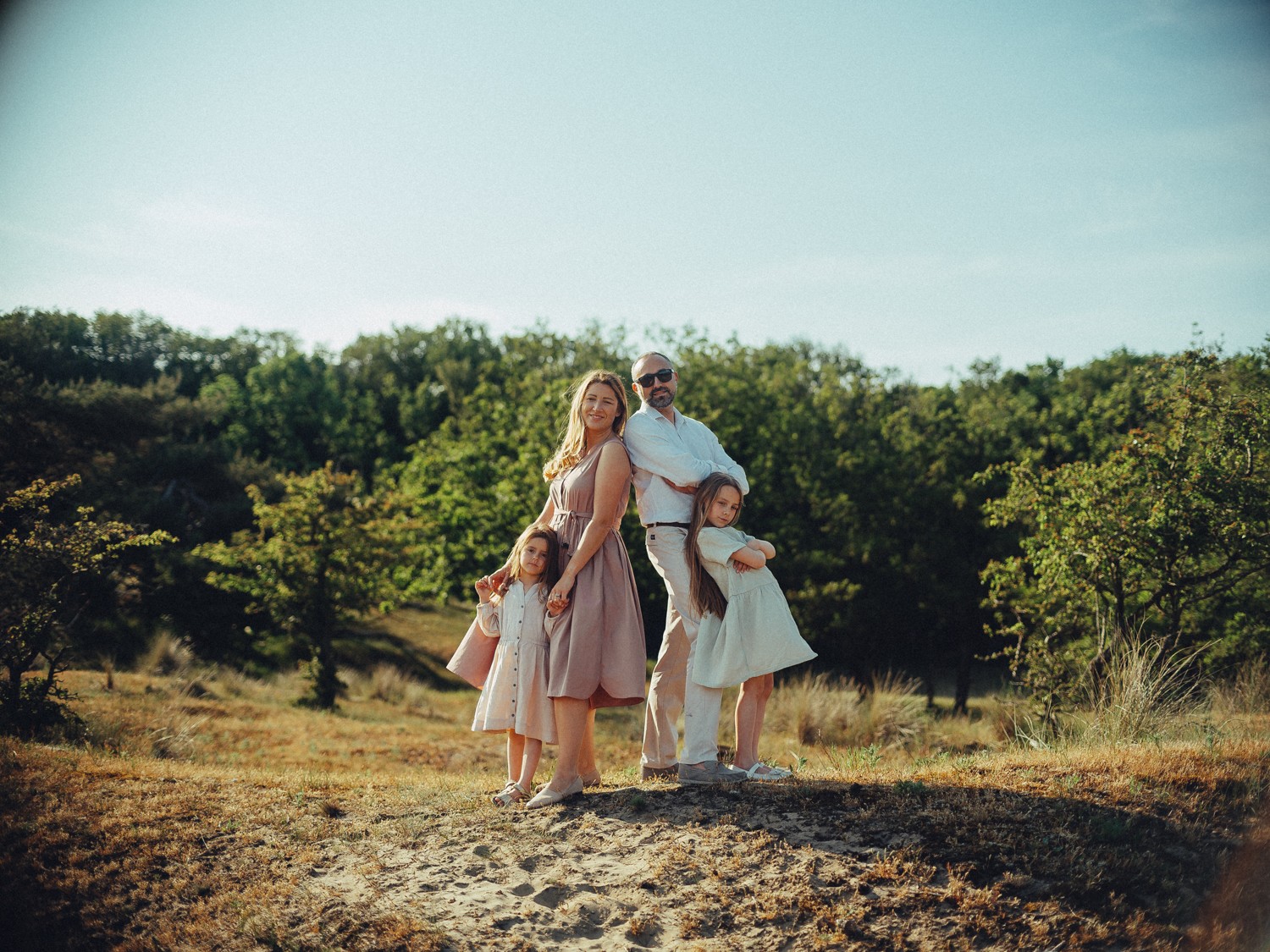 Fun Family Photoshoot In Nature