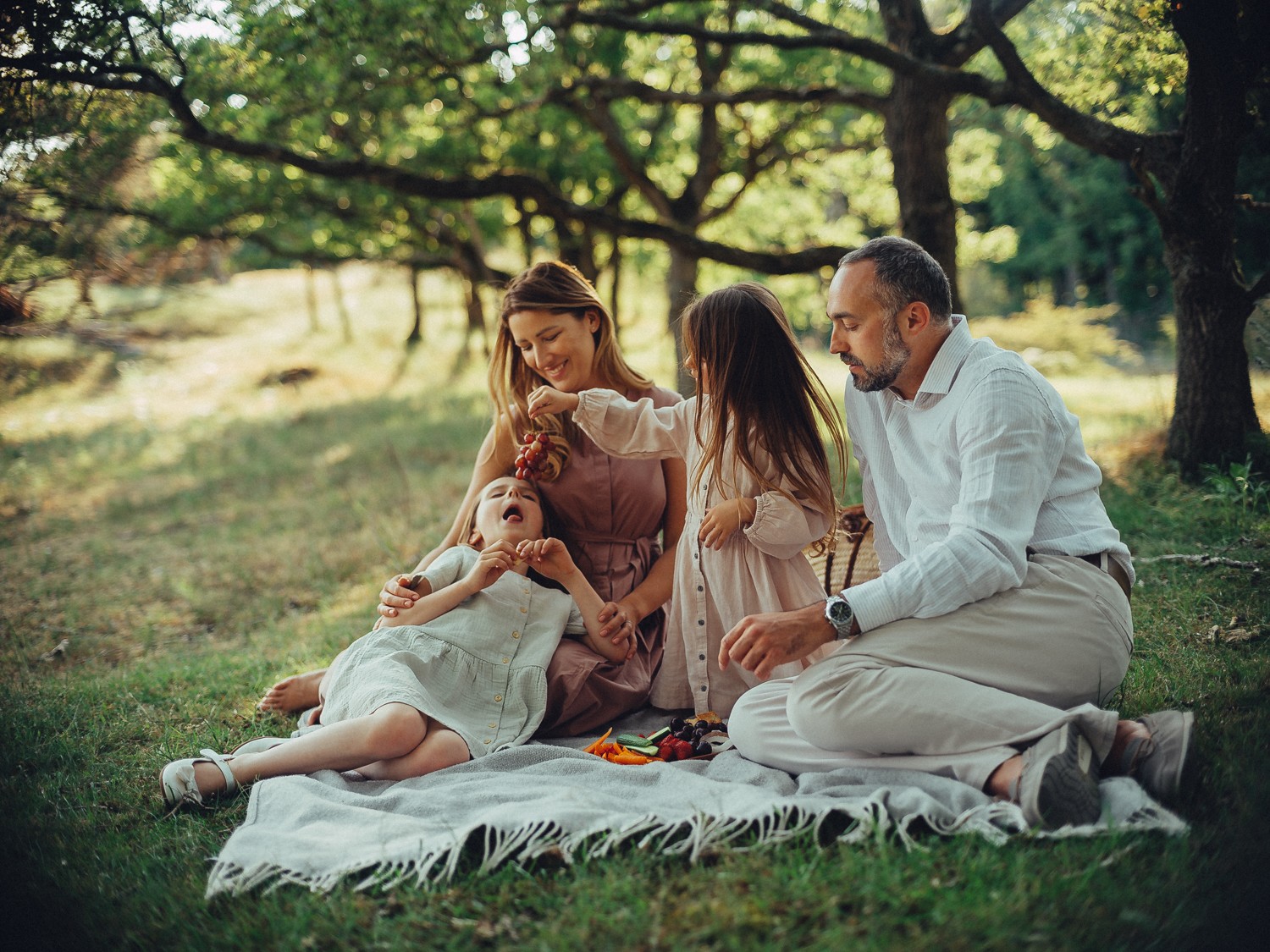 Cinematic Family Portraits In Dutch Landscape