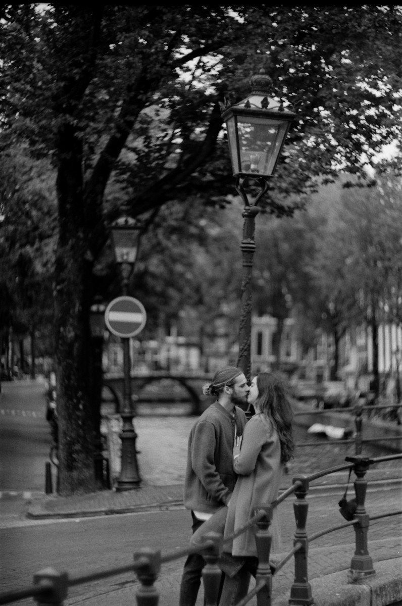 Analog Couple Photoshoot in Amsterdam