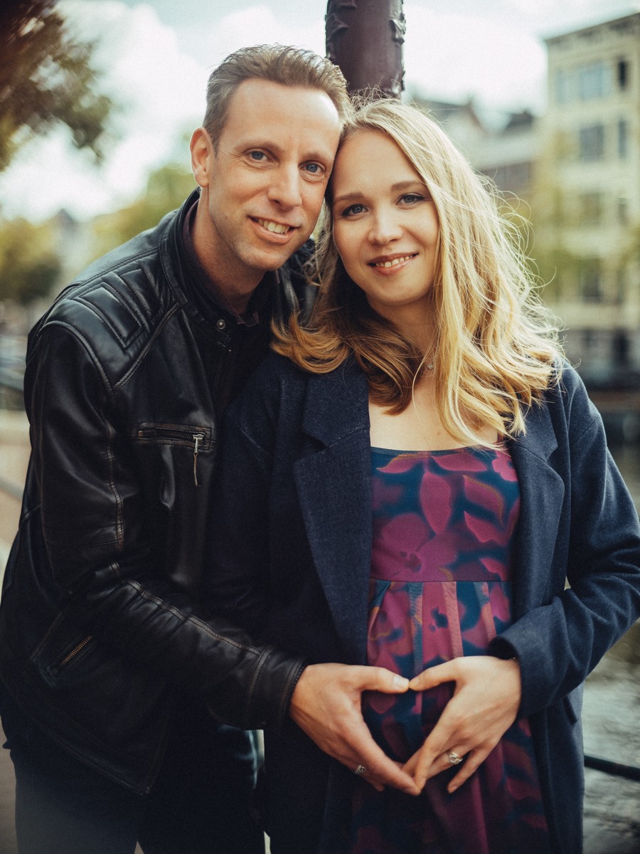 Memorable Pregnancy Photo Session Amsterdam