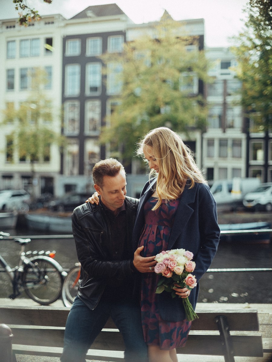 Intimate Maternity Photographs Amsterdam