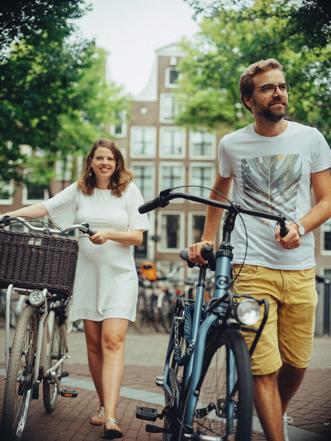 Vibrant Family Pregnancy Photography Amsterdam