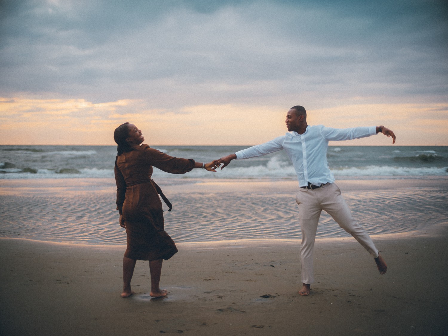 Enjoyable Beach Photo Session Netherlands Sea
