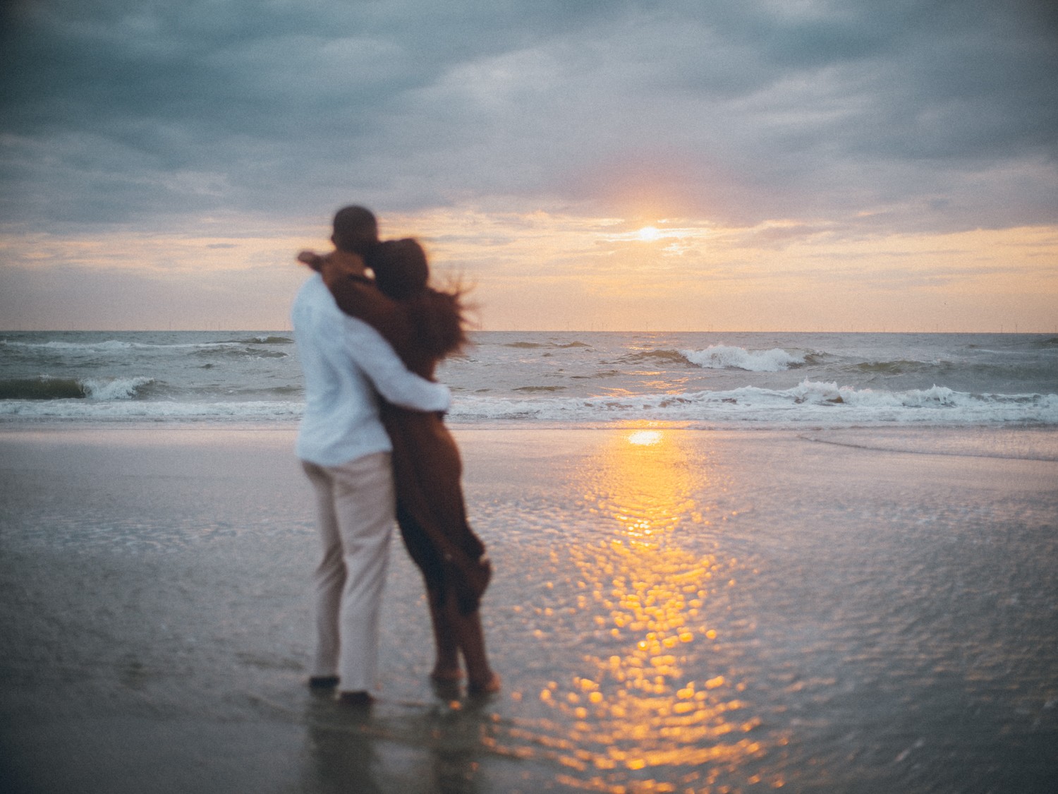 Romantic Beach Loveshoot Netherlands