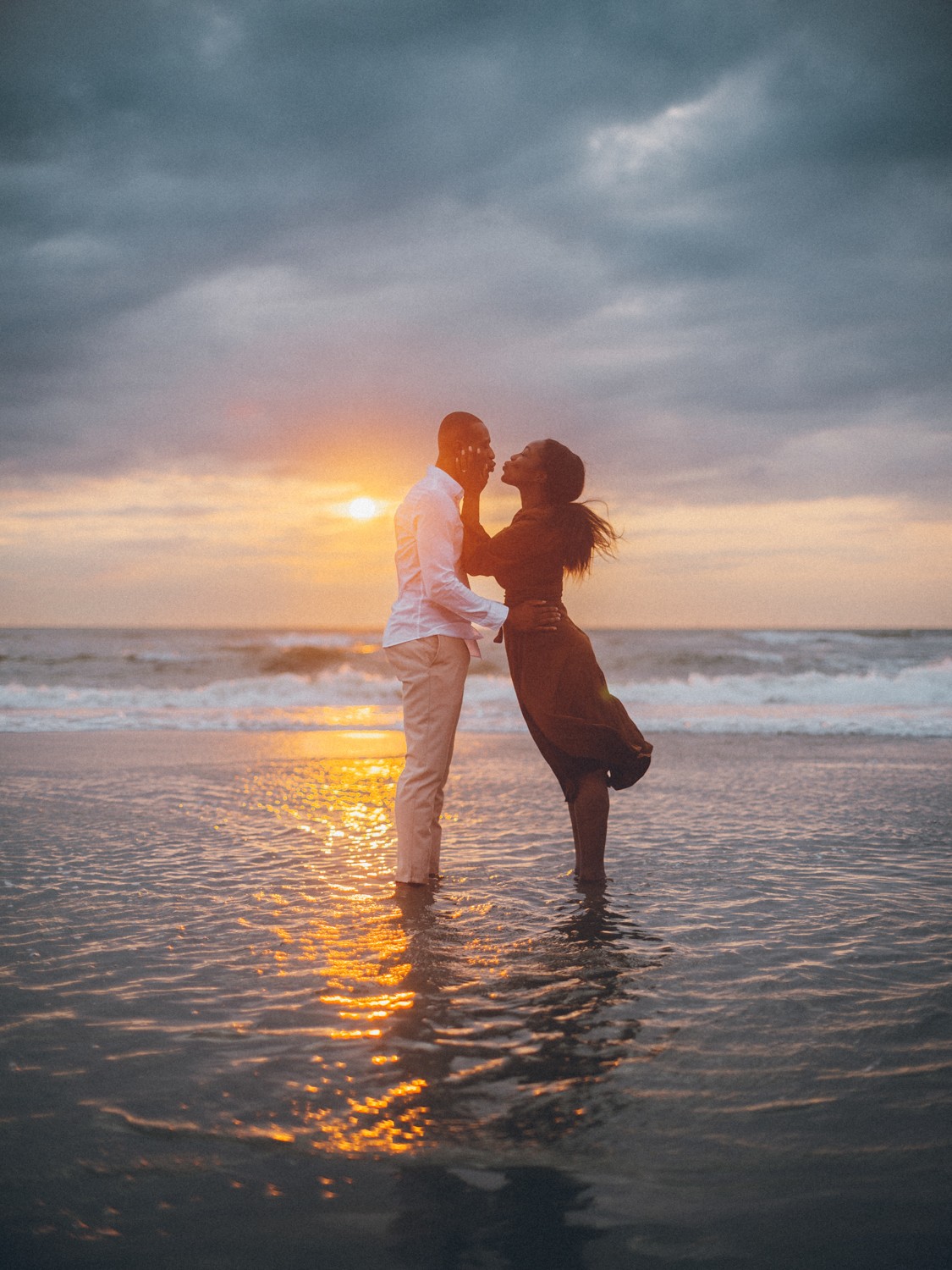 Sensual Beach Couple Photography Noordwijk