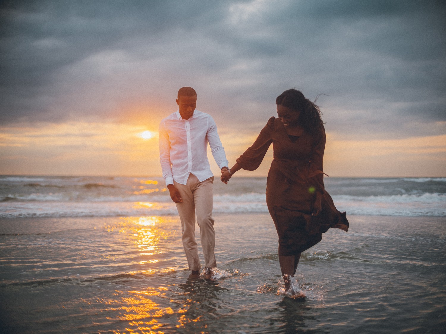 Memorable Beach Photoshoot In The Netherlands