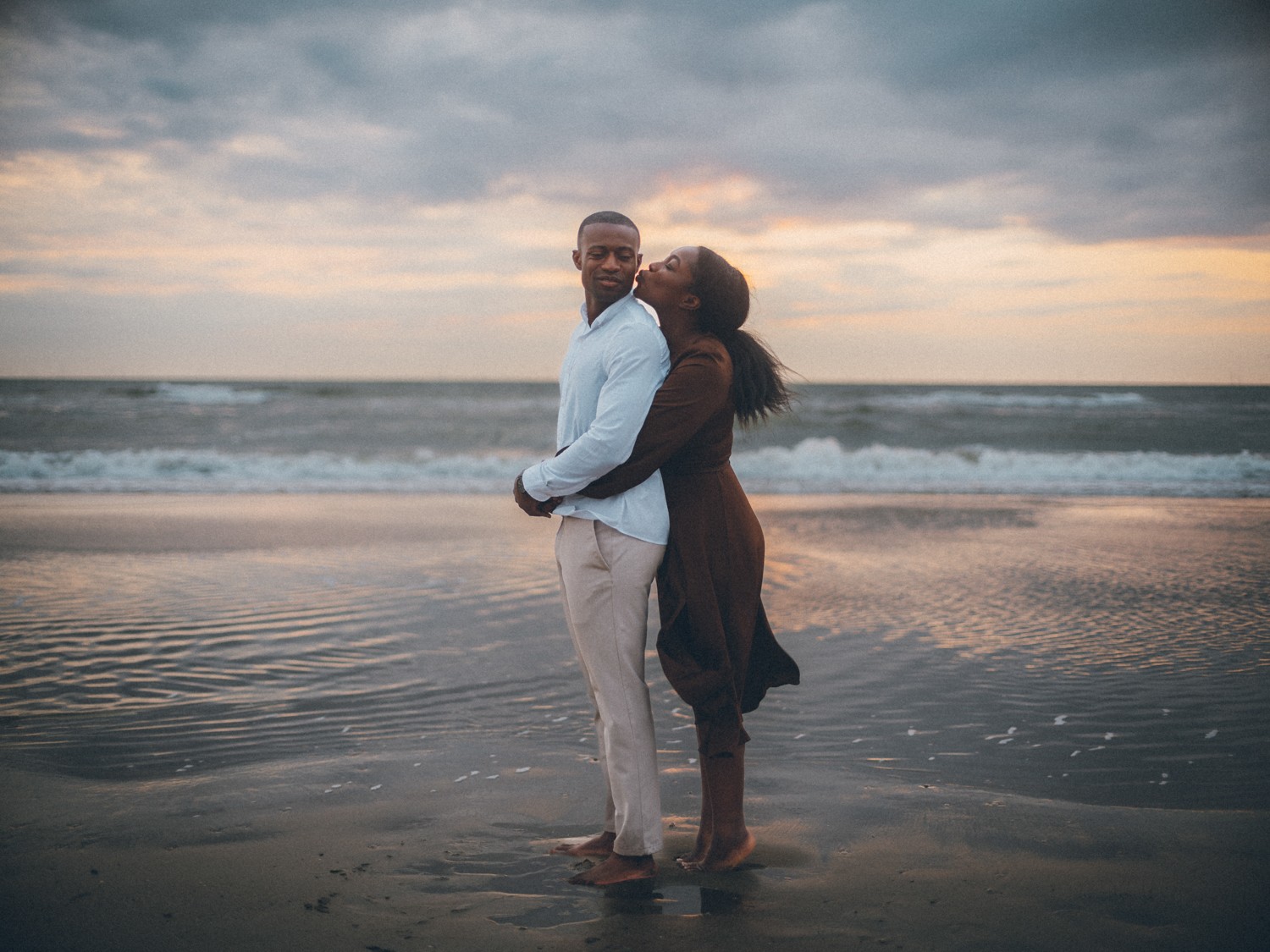 Cinematic Beach Photography Dutch Sea
