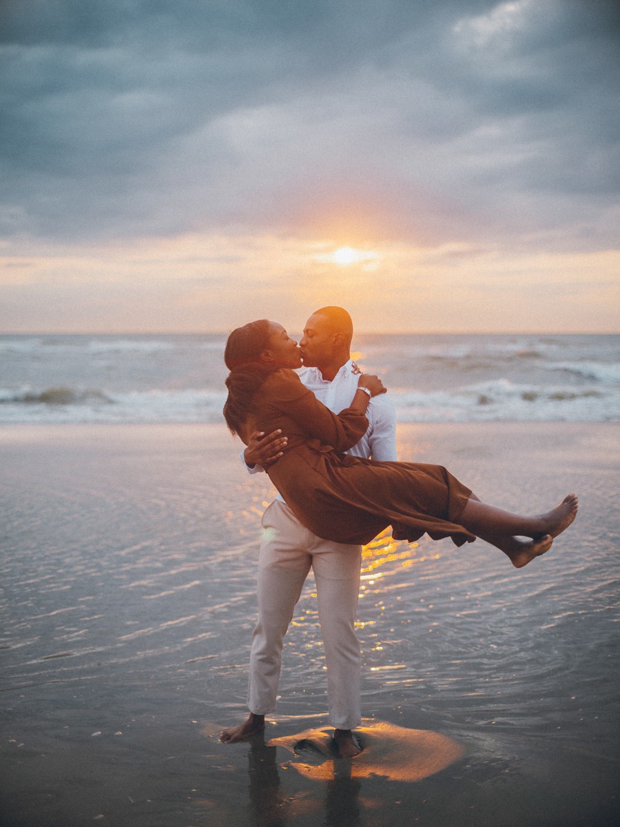 Cinematic Colors Beach Photoshoot Netherlands