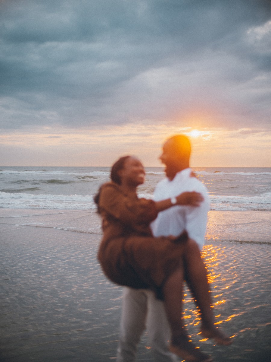 Beach Couple Photoshoot Netherlands