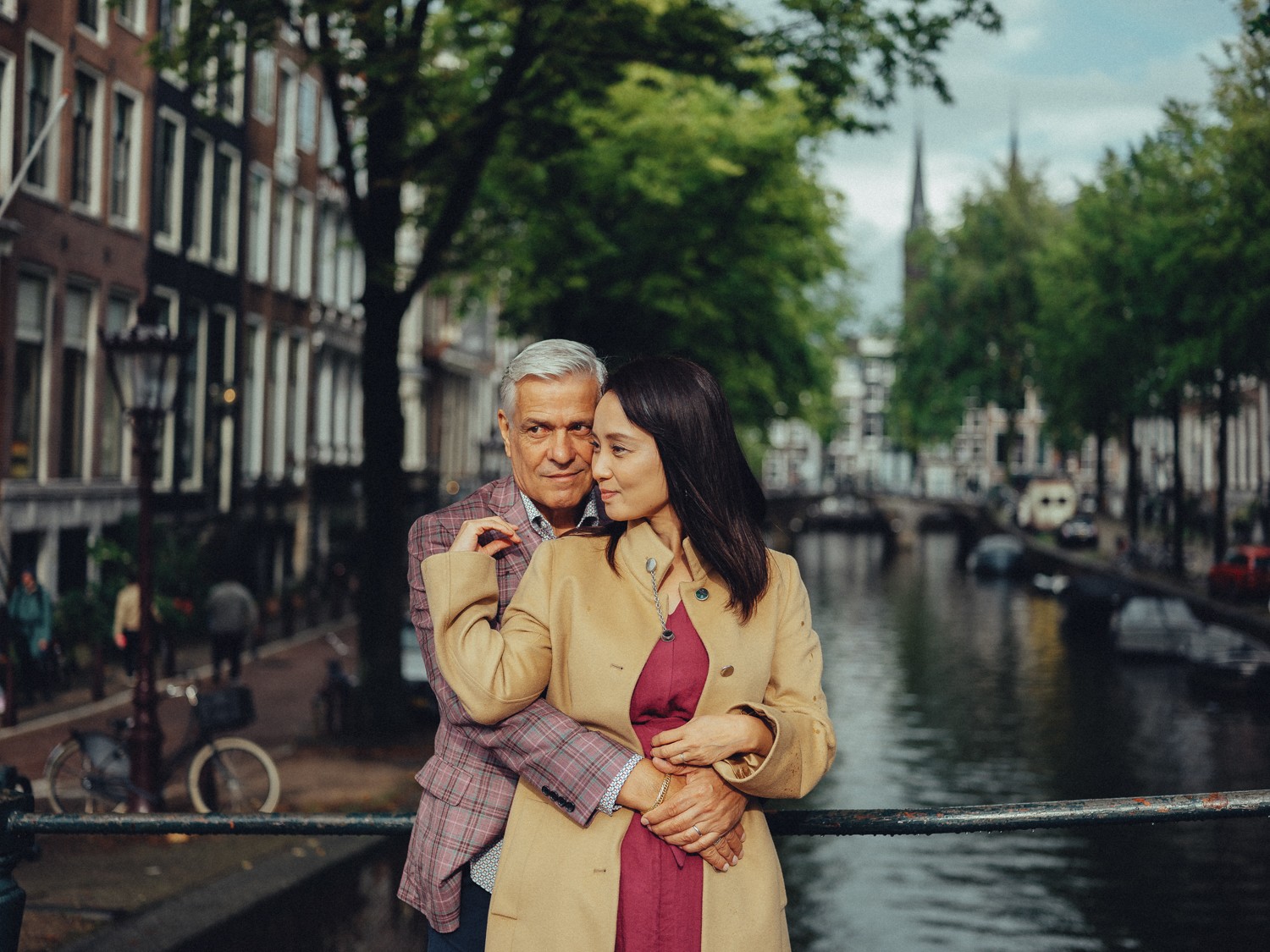 Vivid Couple Portraits Amsterdam Canals