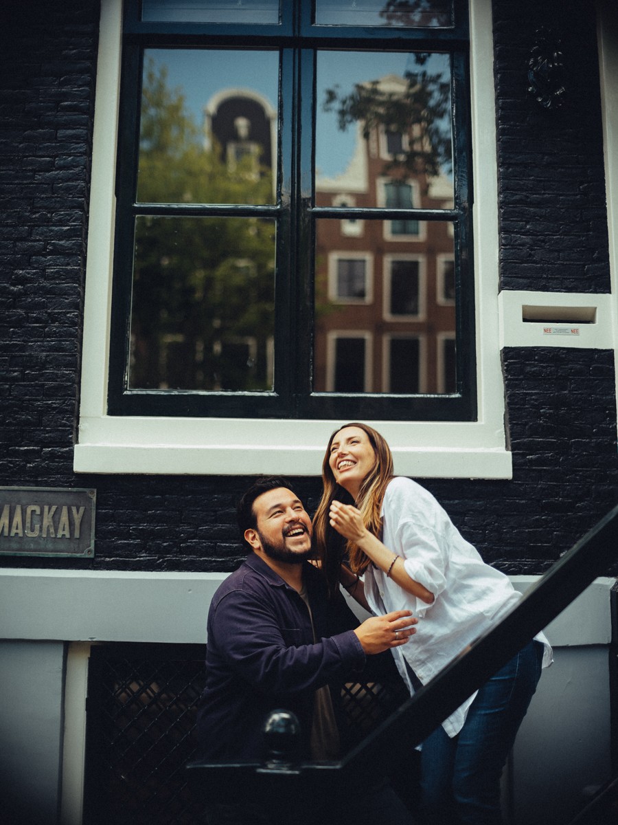 Spontaneous Maternity Photo Session in Amsterdam