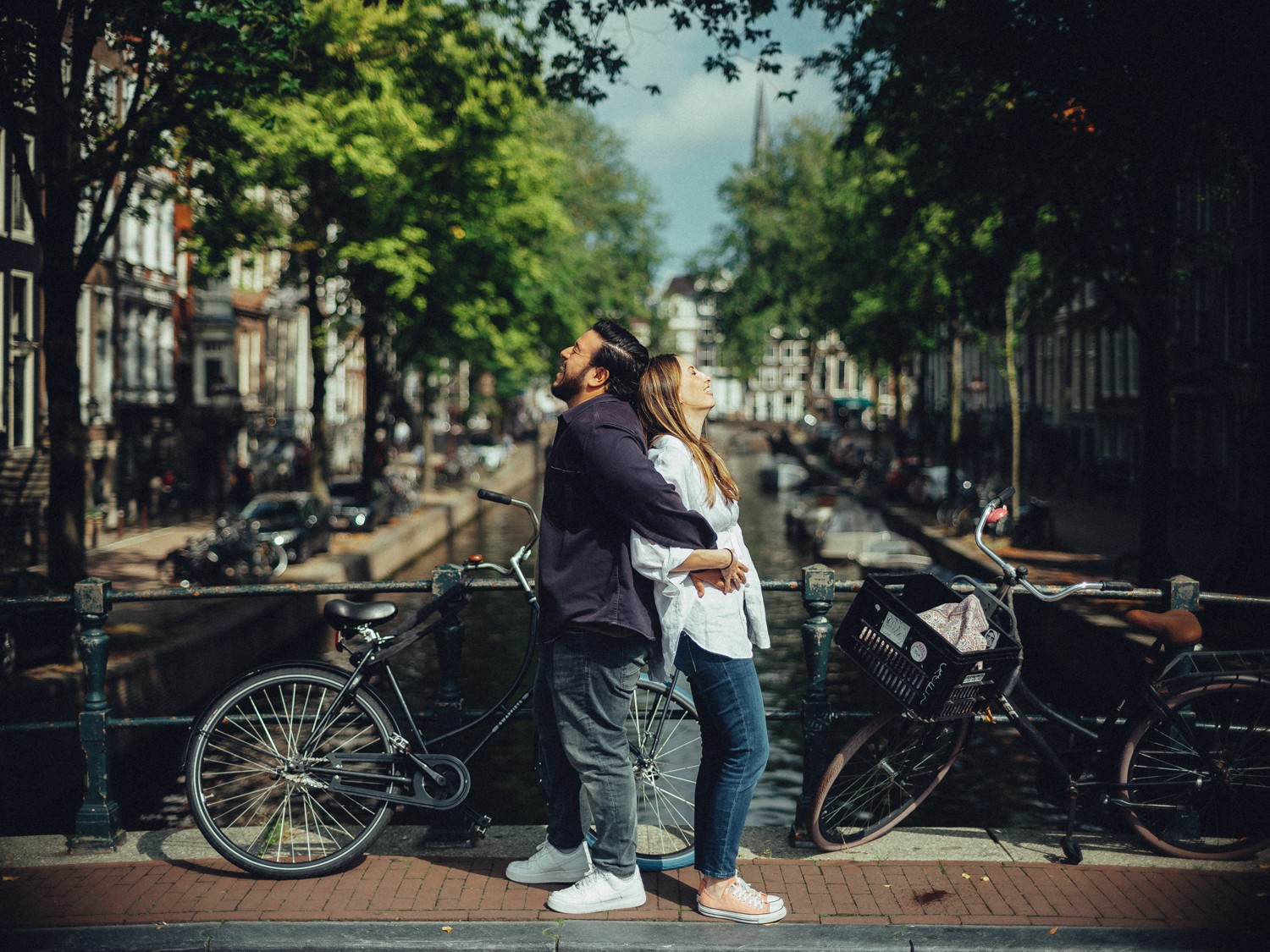 Cinematic Maternity Portraits with Atmospheric Backdrops