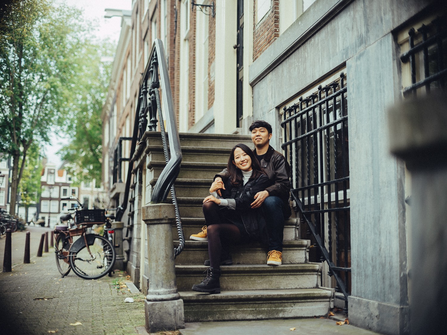 Enjoyable Couple Photoshoot in Amsterdam