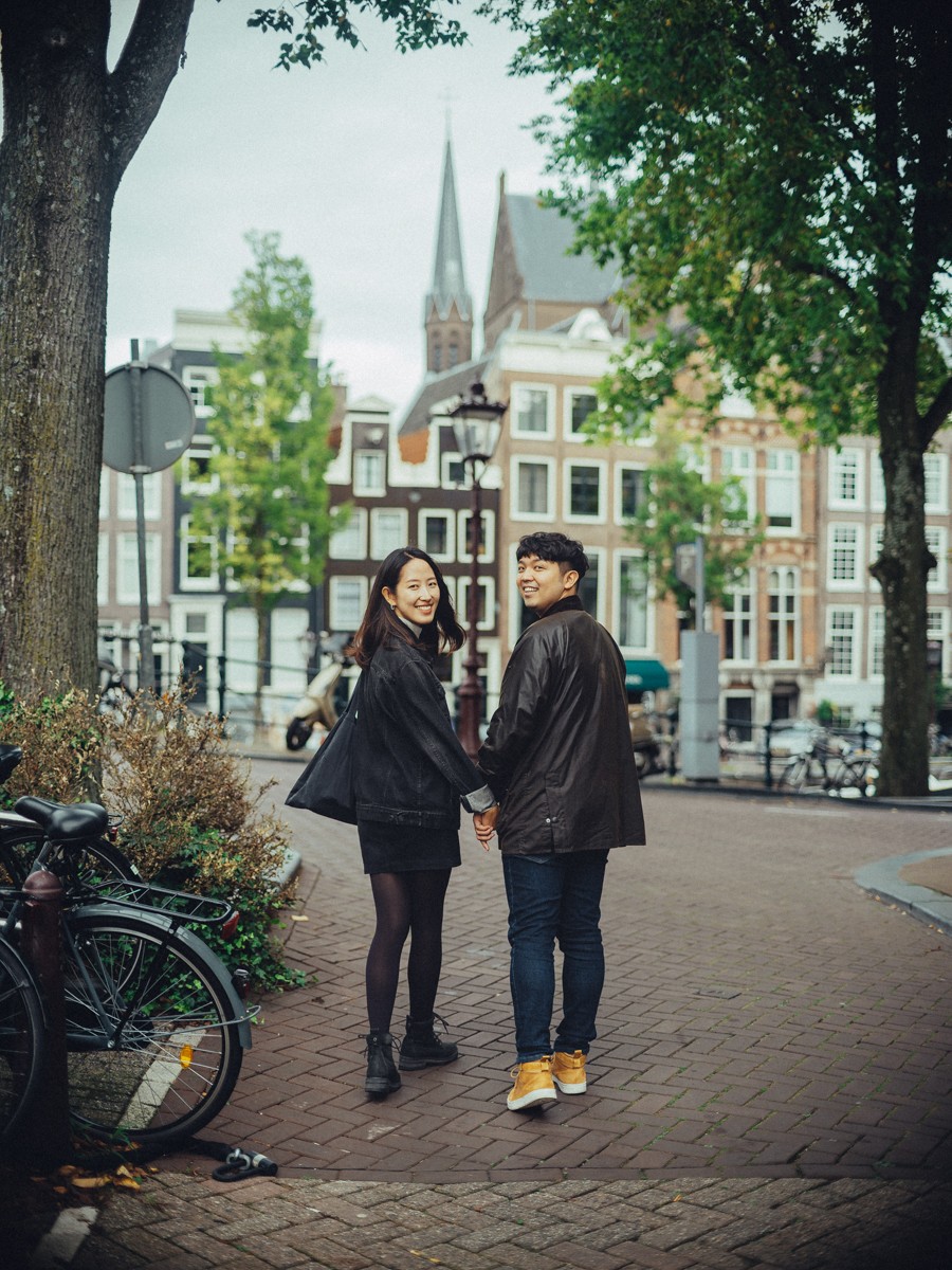 Vibrant Couple Photography Outdoor Amsterdam