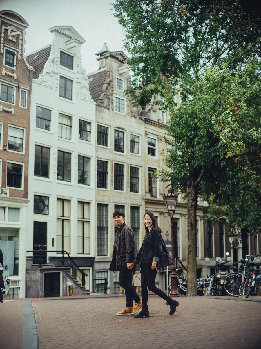 Cinematic Amsterdam Couple Photos