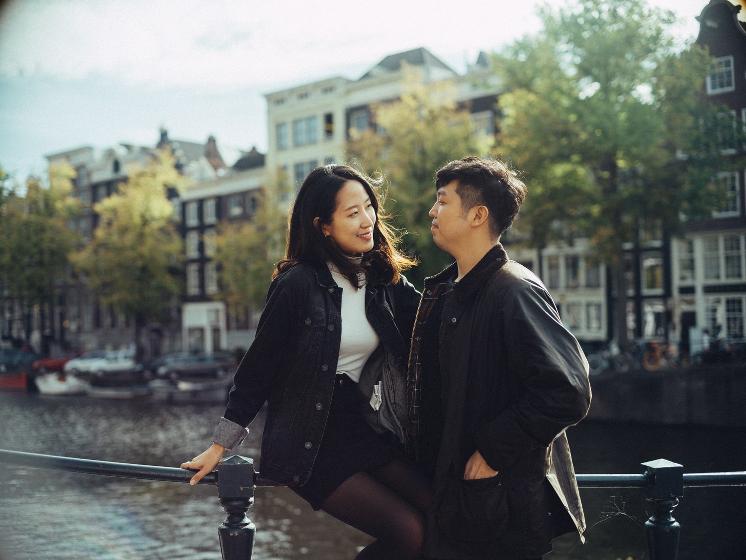 Elegant Amsterdam Couple Photography