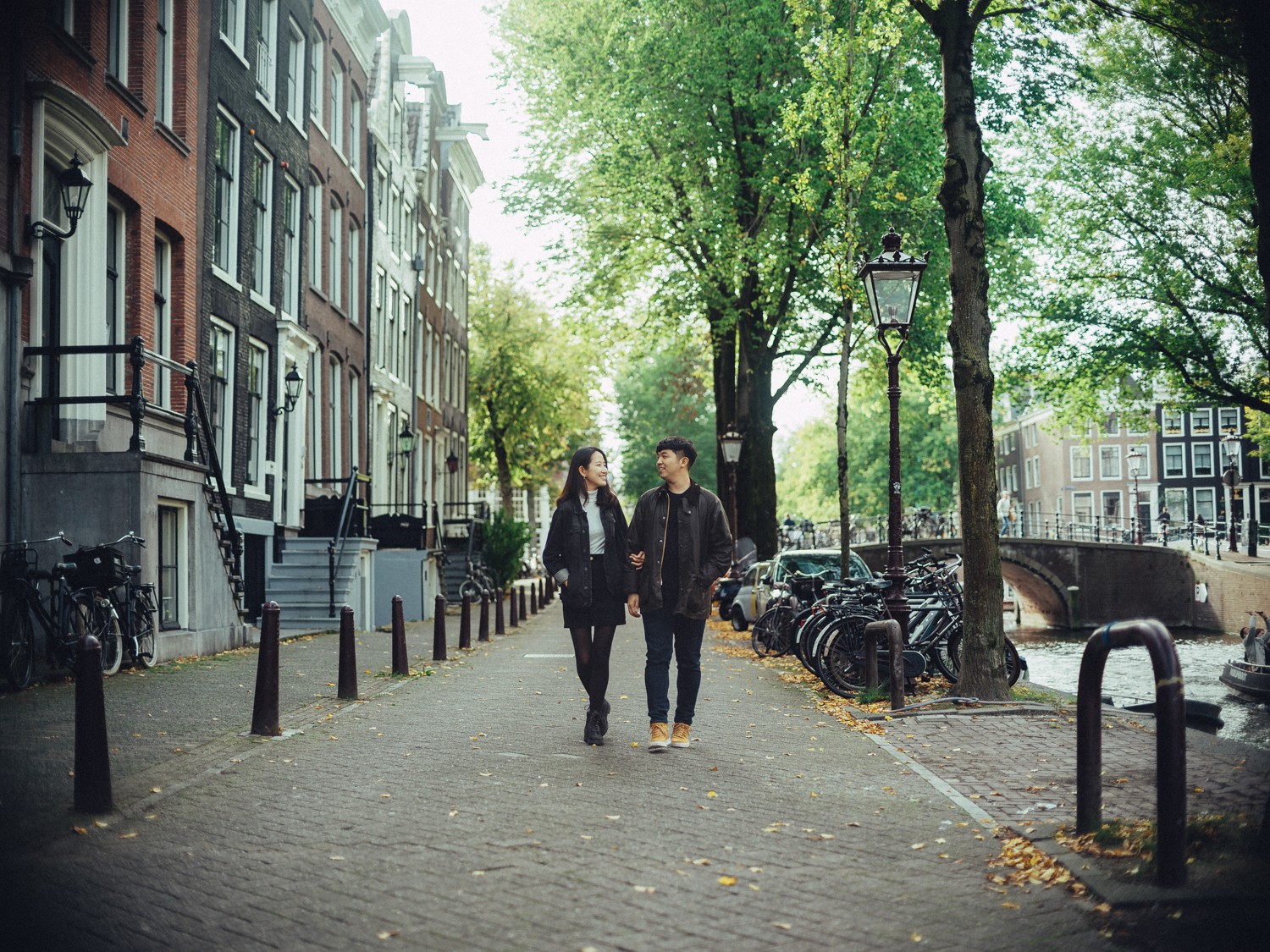 Intimate Couple Lovestory Amsterdam Canals