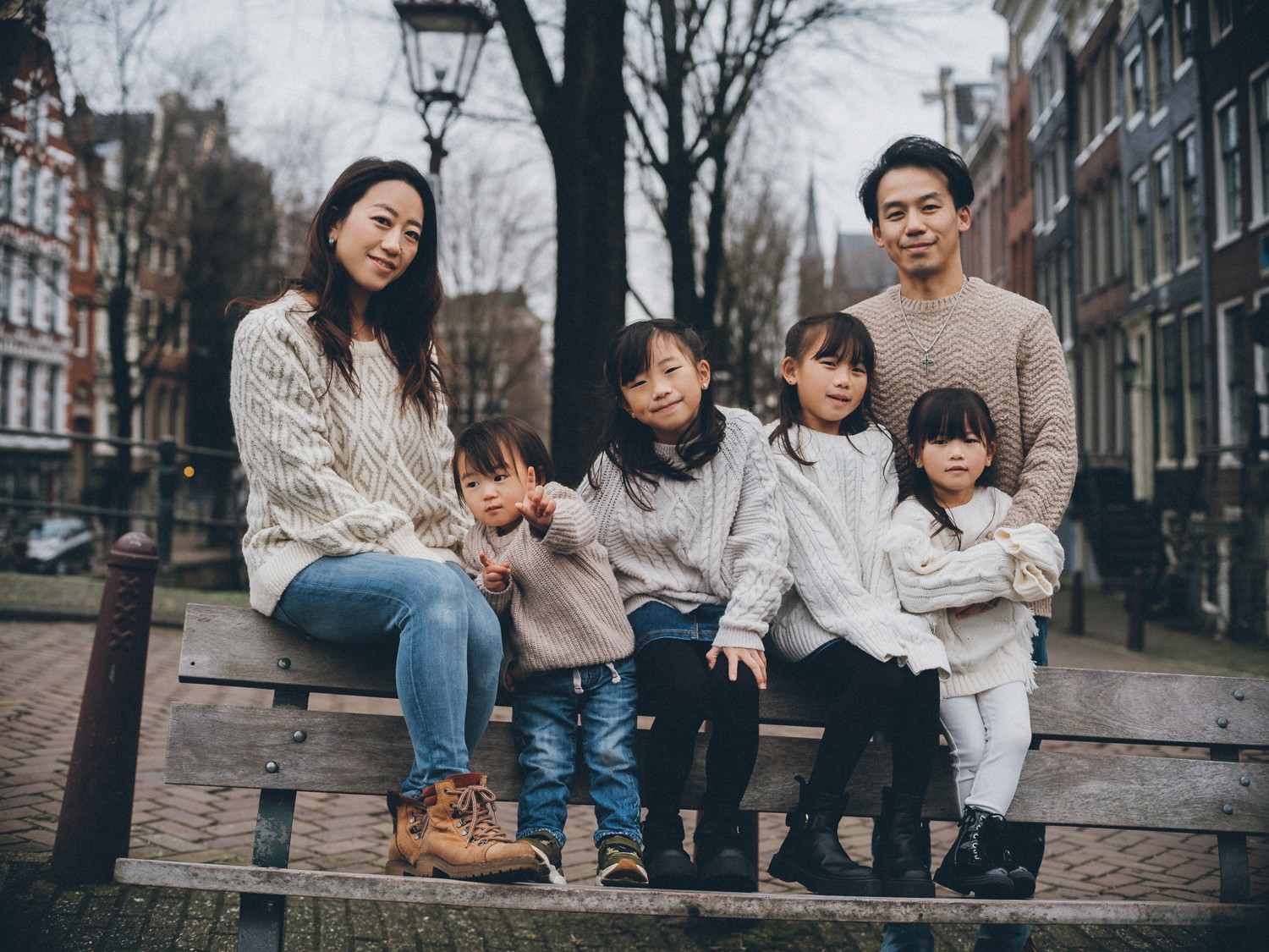 Elegant Amsterdam Family Photographs by Professional Photographer