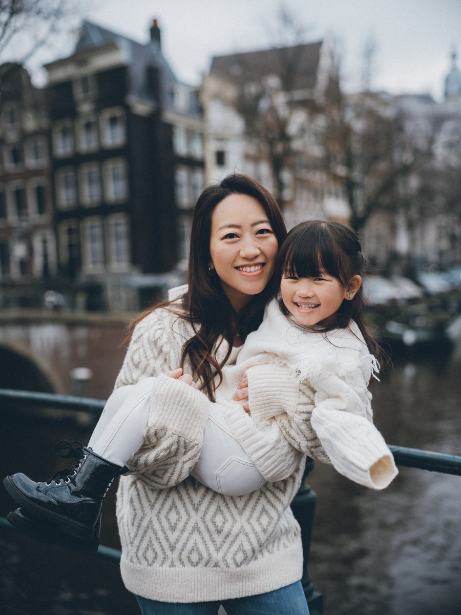 Authentic Japanese Family Photography Session in Amsterdam